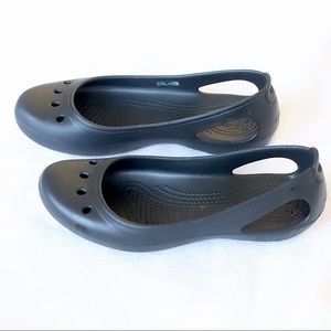 Crocs Black Kadee Ballerina Flat